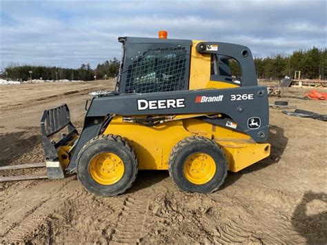 john deere skid steer specs 326e|john deere e series loader.